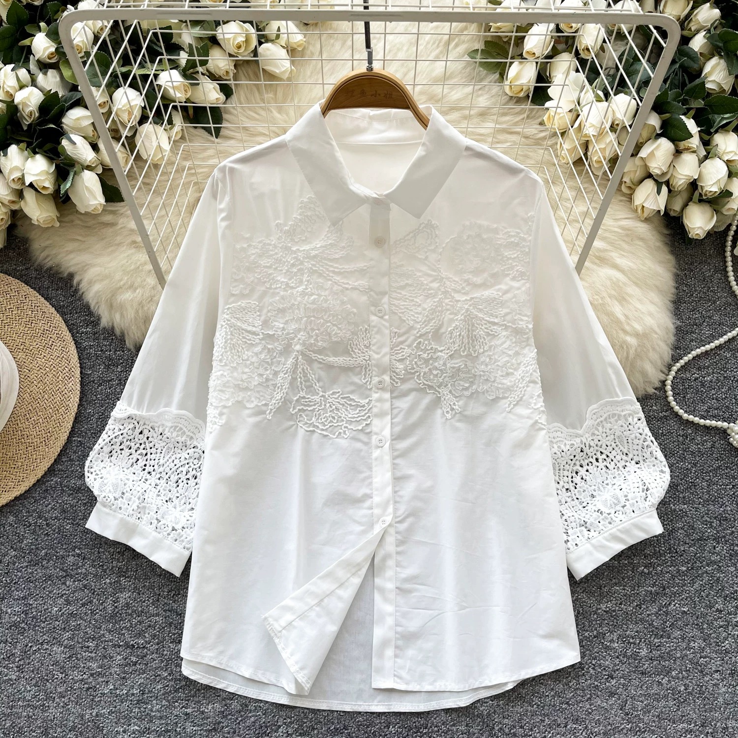 New scene lace shirt SH140 images